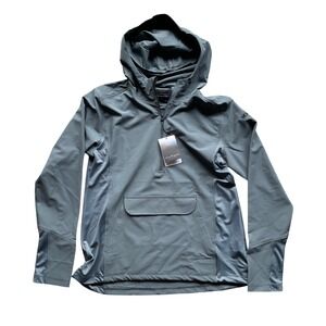 Fossa Apparel Mohawk Womens‎ Pullover Hoodie Soft Shell Water Wind Resistant L